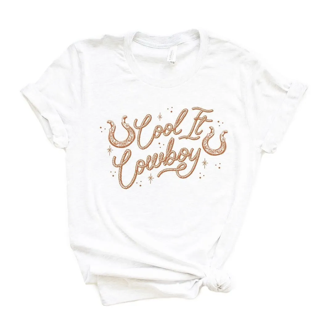 Cool It Cowboy Rope Short Sleeve Crewnneck Tee sold by Zulily product image thumbnail 2