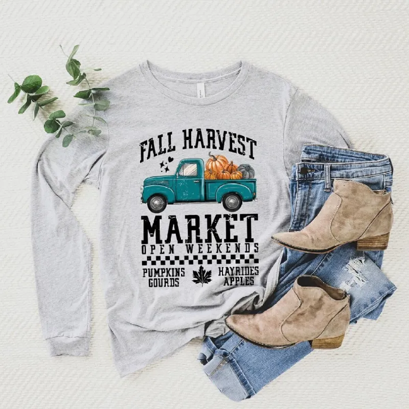 Fall Harvest Truck Long Sleeve Tee sold by Zulily