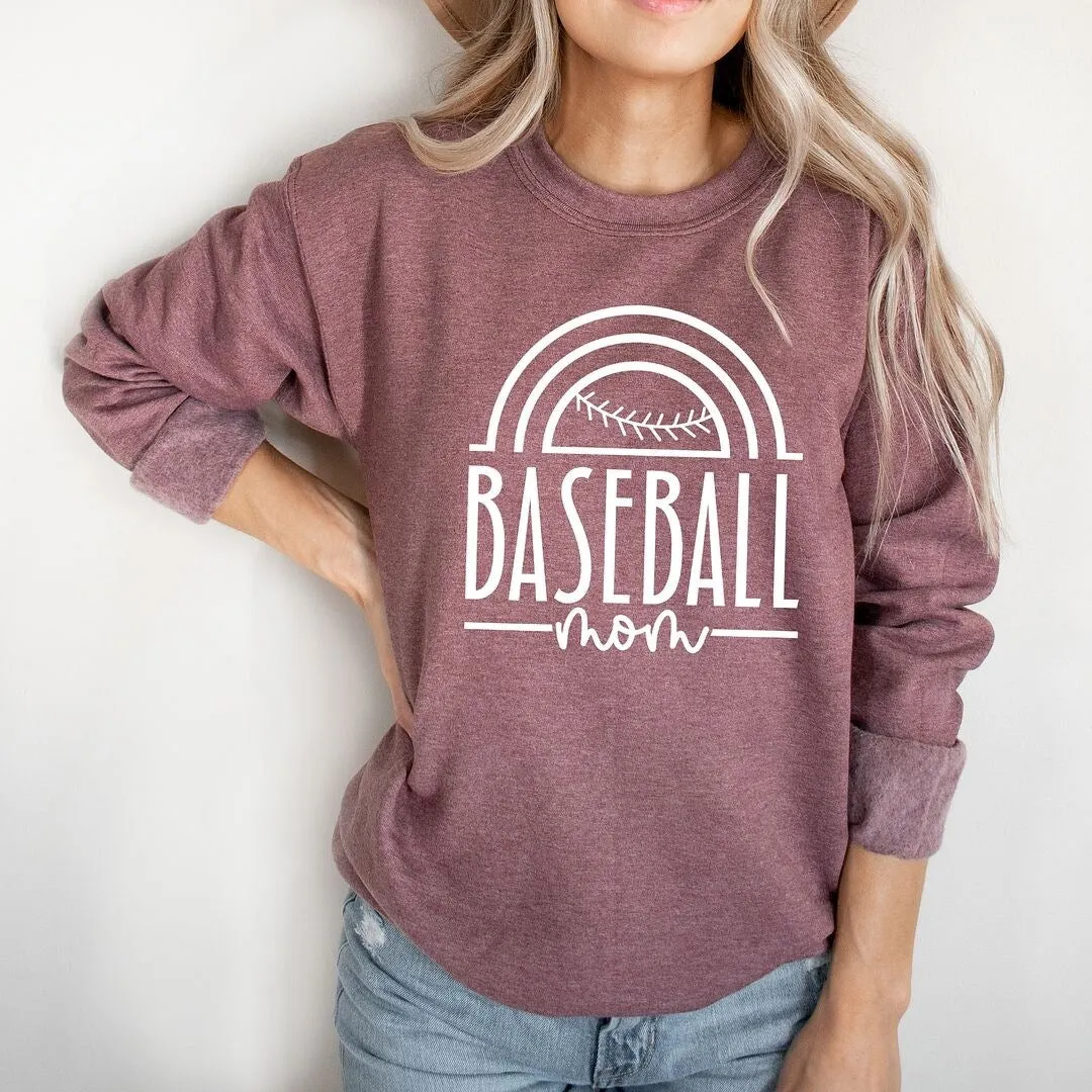 Baseball Mom Arch Graphic Sweatshirt sold by Zulily product image thumbnail 3