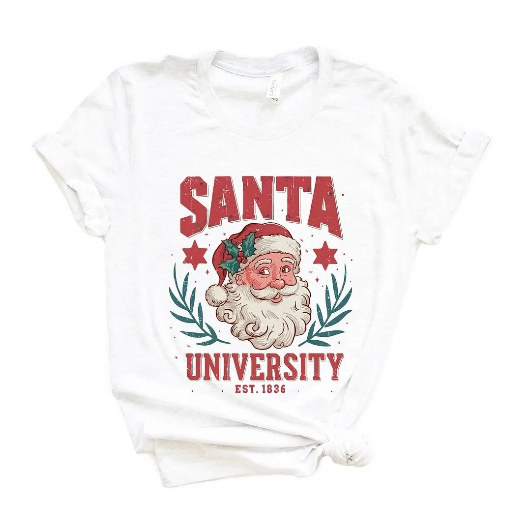 Vintage Santa University Short Sleeve Crewnneck Tee sold by Zulily product image thumbnail 2