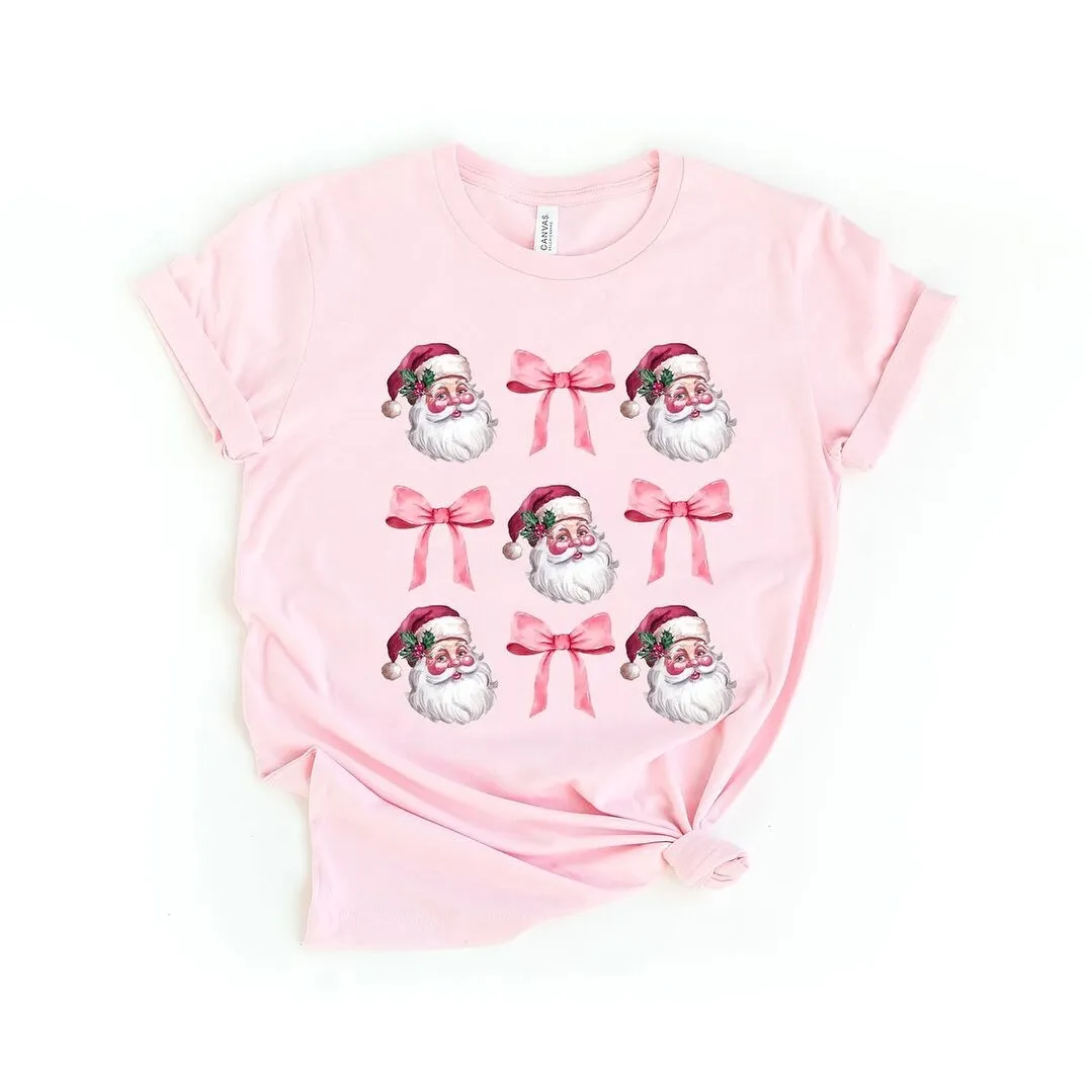 Coquette Santa Chart Short Sleeve Crewnneck Tee sold by Zulily product image thumbnail 2