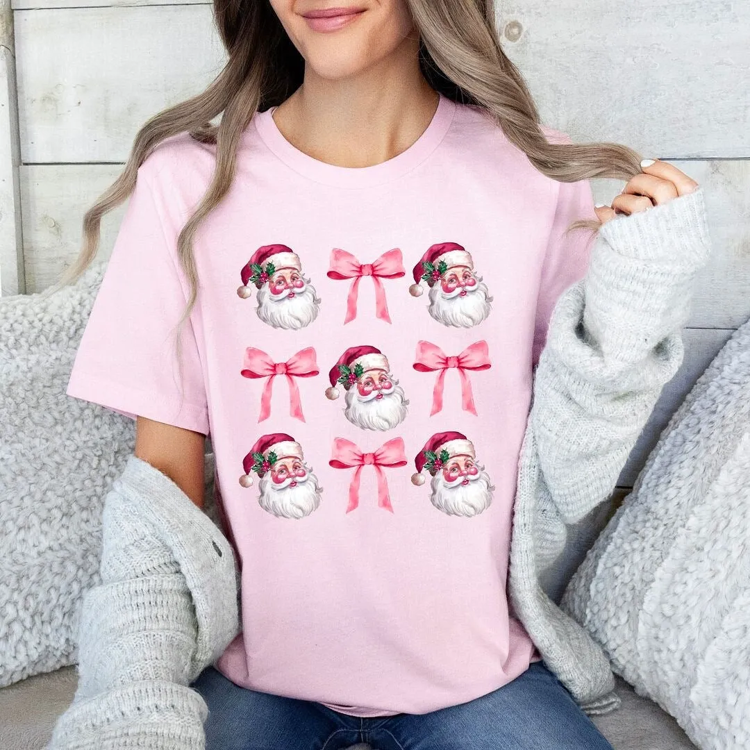 Coquette Santa Chart Short Sleeve Crewnneck Tee sold by Zulily product image thumbnail 3