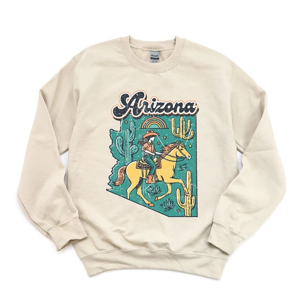 Arizona State Cowgirl Graphic Sweatshirt sold by Zulily product image thumbnail 2