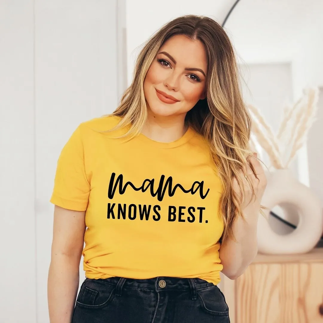 Mama Knows Best Short Sleeve Crewnneck Tee sold by Zulily product image thumbnail 3