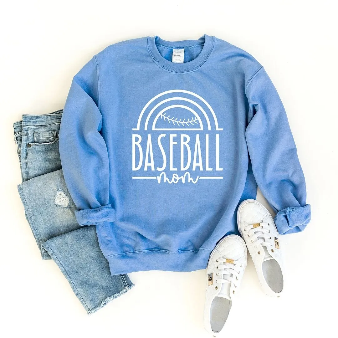 Baseball Mom Arch Graphic Sweatshirt sold by Zulily