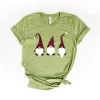 Buffalo Check Gnomes Short Sleeve Crewnneck Tee sold by Zulily
