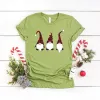 Buffalo Check Gnomes Short Sleeve Crewnneck Tee sold by Zulily