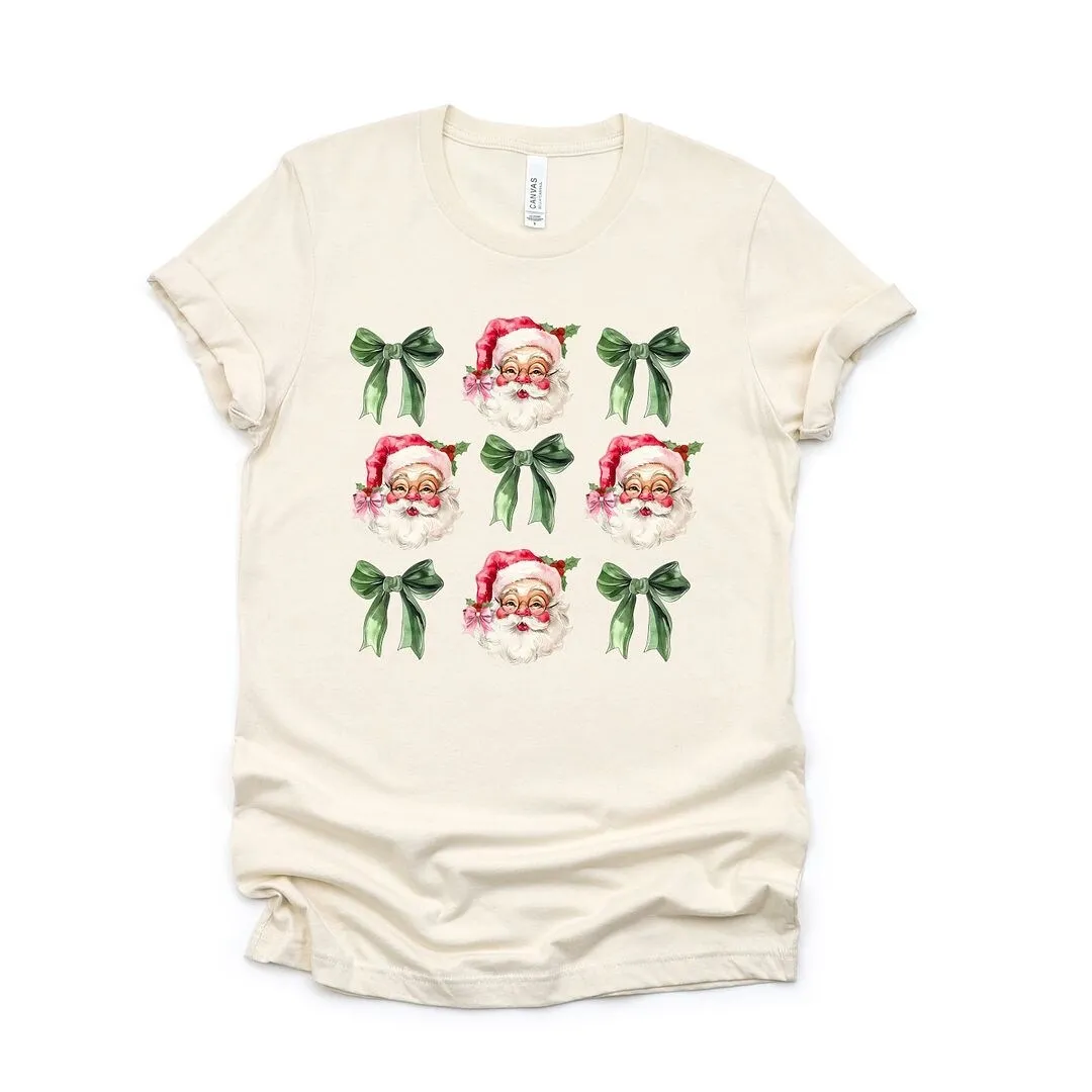 Coquette Vintage Santa Short Sleeve Crewnneck Tee sold by Zulily product image thumbnail 2