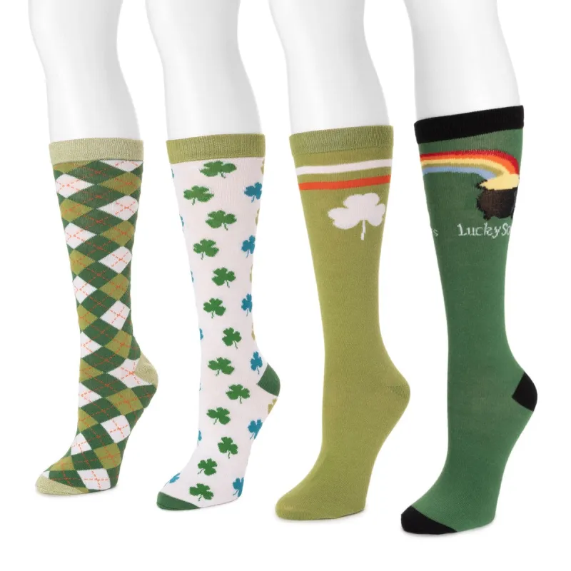 Women's 4 Pack Knee High Sock sold by Zulily