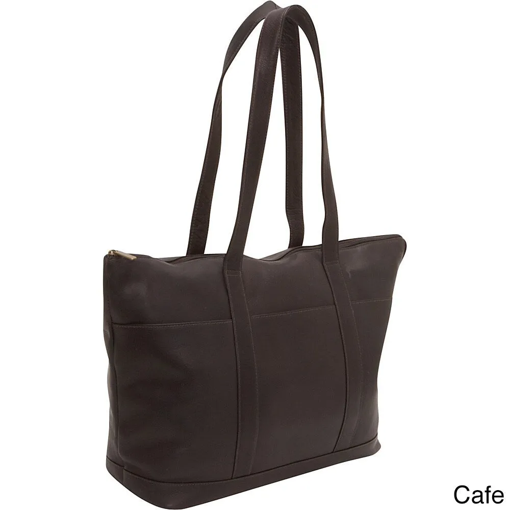 LeDonne Leather Large Pocket Tote Bag sold by Zulily product image thumbnail 4