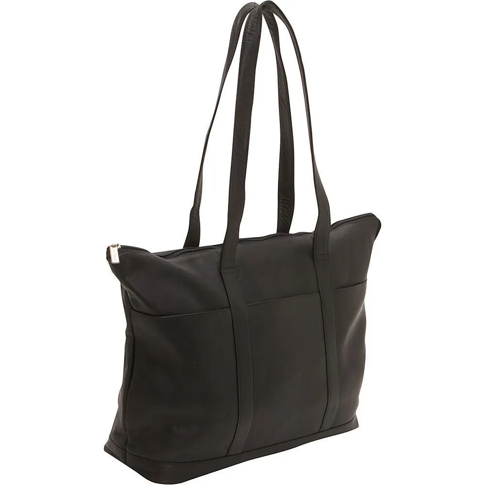 LeDonne Leather Large Pocket Tote Bag sold by Zulily