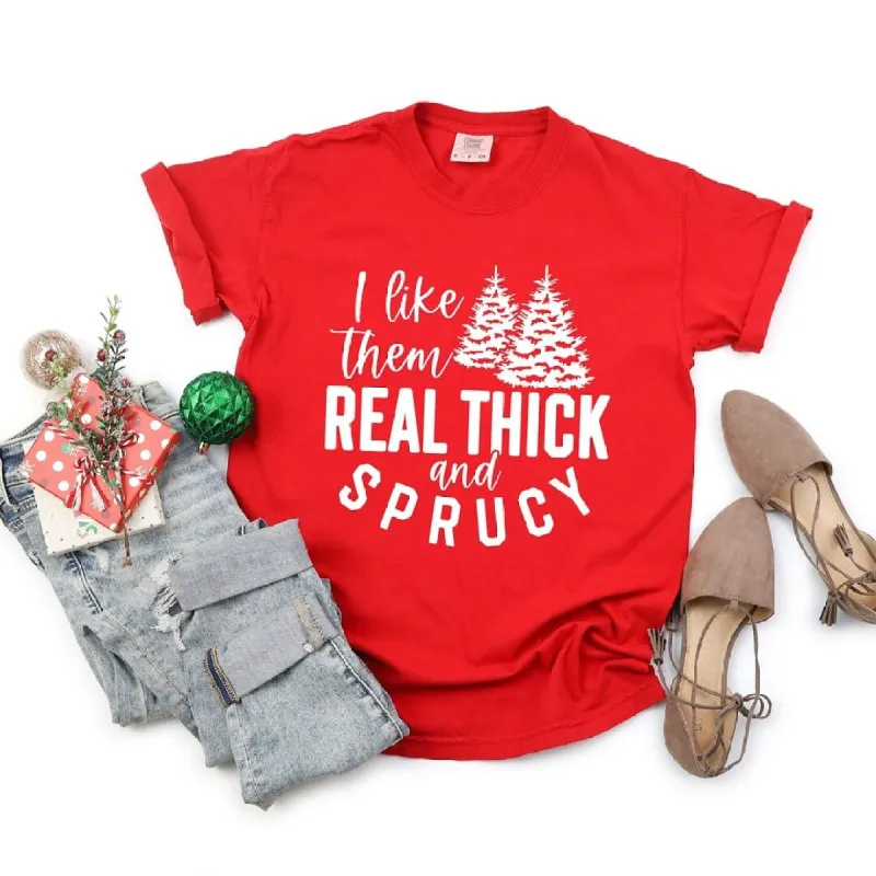 Real Thick And Sprucy Garment Dyed Tee sold by Zulily