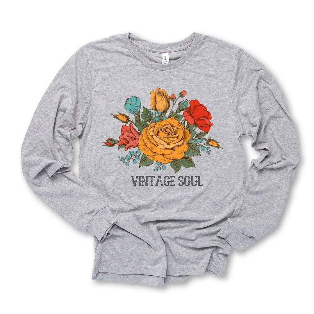 Vintage Soul Flowers Long Sleeve Tee sold by Zulily product image thumbnail 2