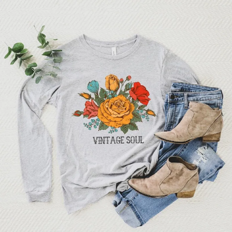 Vintage Soul Flowers Long Sleeve Tee sold by Zulily