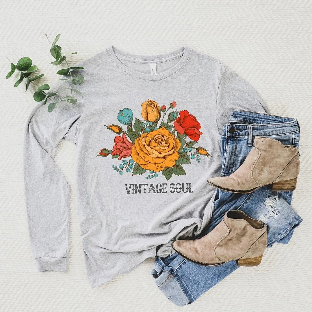 Vintage Soul Flowers Long Sleeve Tee sold by Zulily