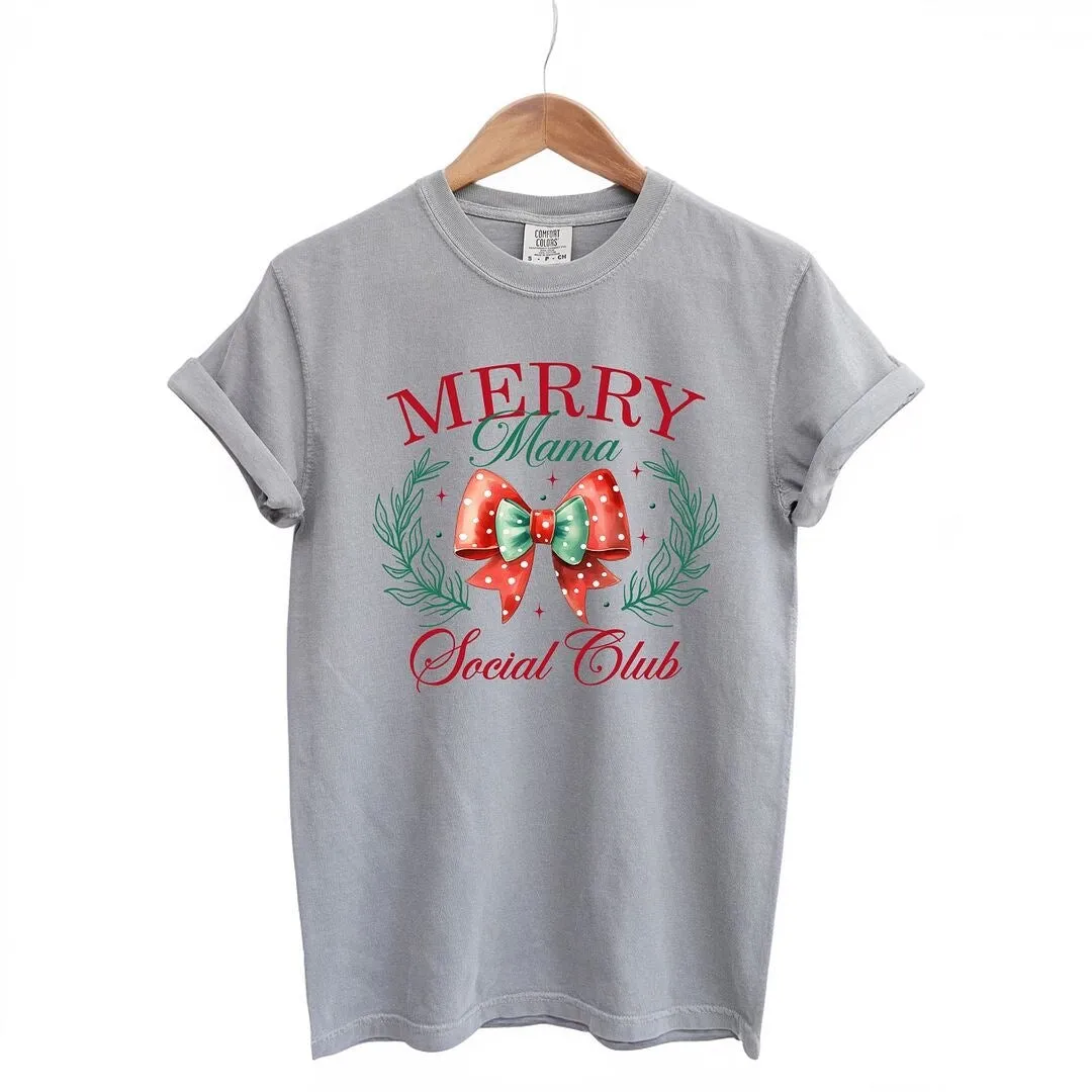 Coquette Merry Mama Social Club Garment Dyed Tee sold by Zulily product image thumbnail 2