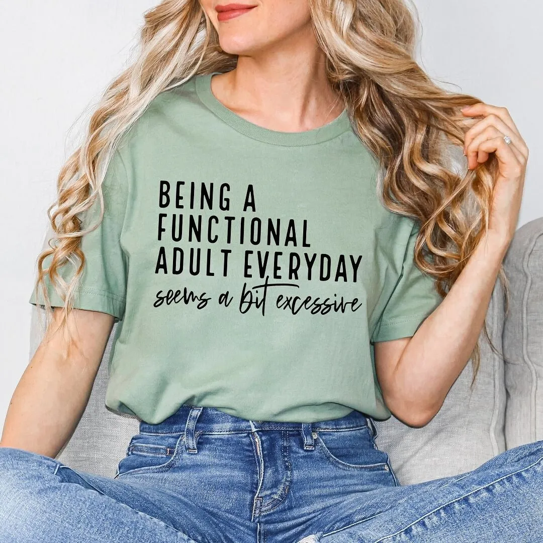 Functional Adult Short Sleeve Crewnneck Tee sold by Zulily product image thumbnail 3