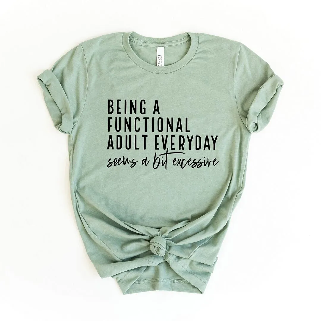 Functional Adult Short Sleeve Crewnneck Tee sold by Zulily product image thumbnail 2