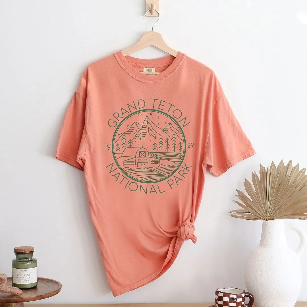 Grand Teton National Park Garment Dyed Tee sold by Zulily