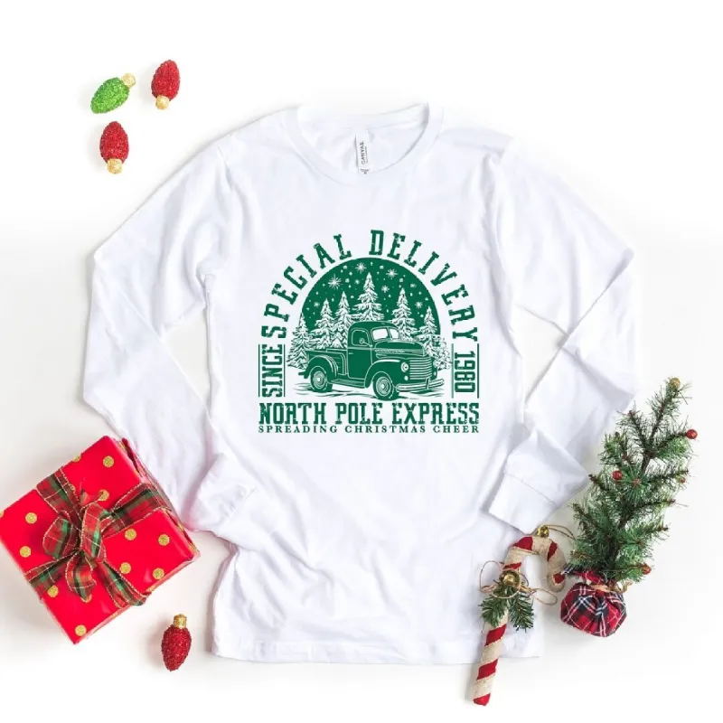 Special Delivery Long Sleeve Tee sold by Zulily