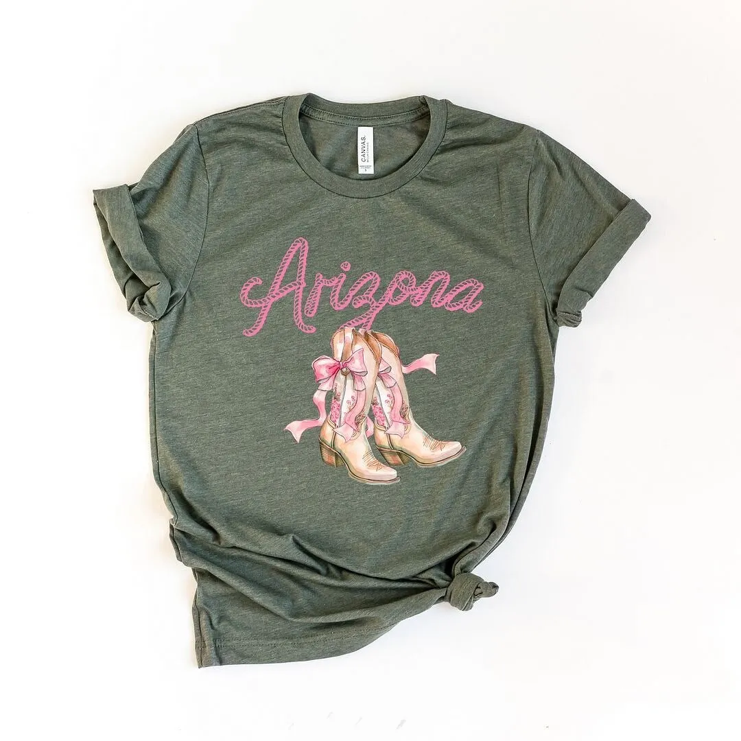 Coquette Arizona Cowgirl Boots Short Sleeve Crewnneck Tee sold by Zulily product image thumbnail 2