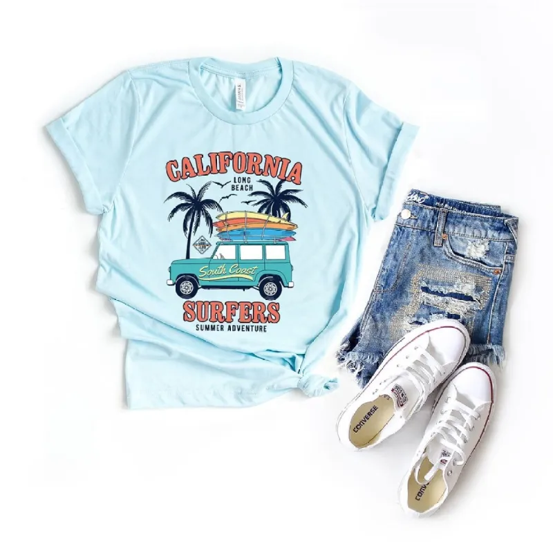 California Surfers Short Sleeve Crewnneck Tee sold by Zulily