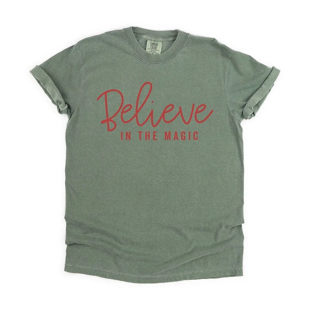 Believe In The Magic Garment Dyed Tee sold by Zulily product image thumbnail 2