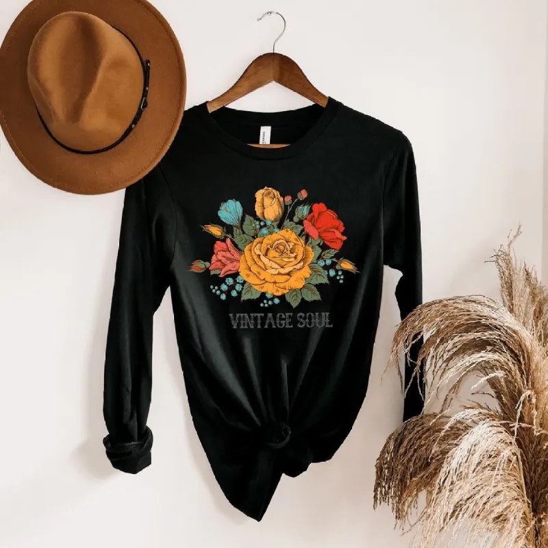 Vintage Soul Flowers Long Sleeve Tee sold by Zulily