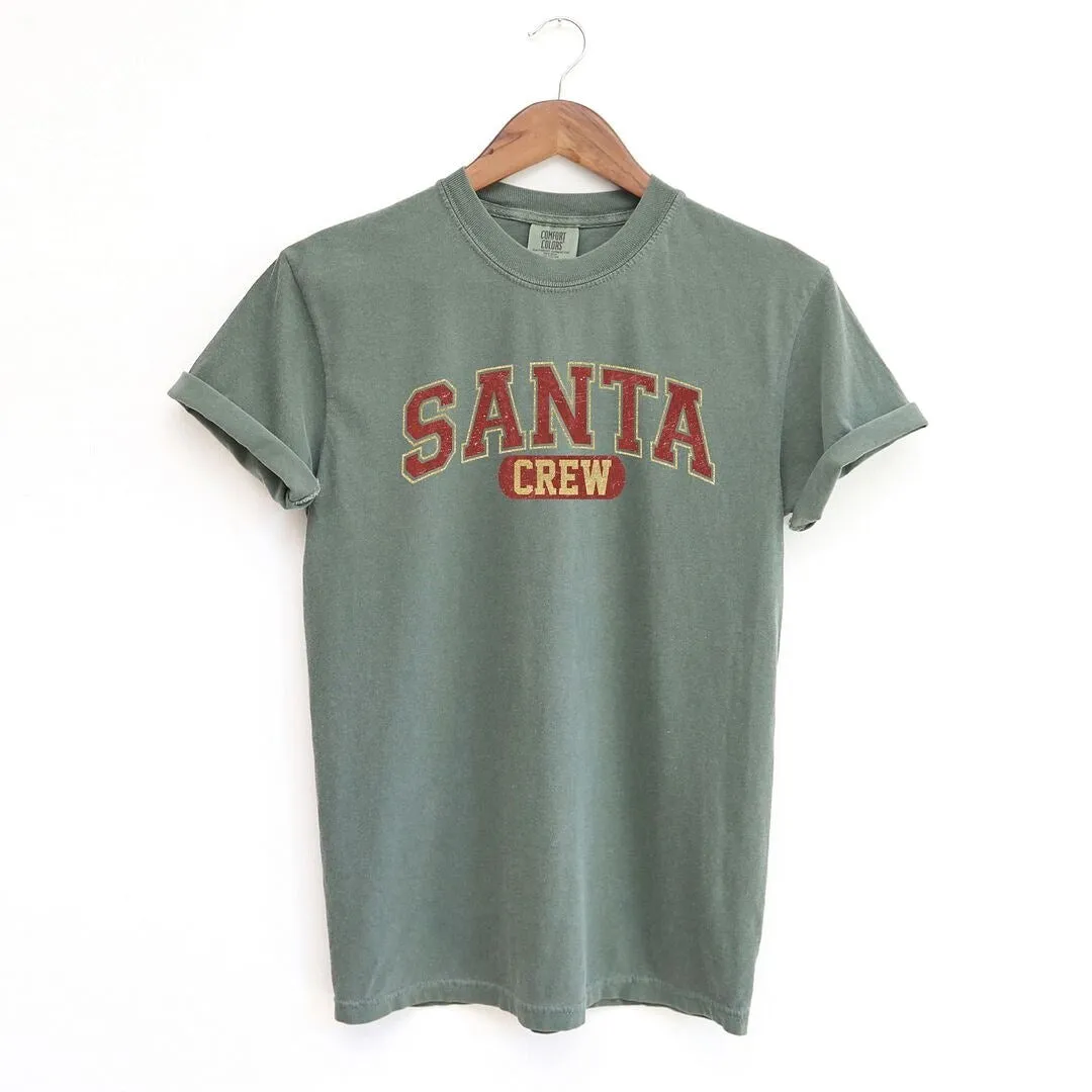 Santa Crew Garment Dyed Tee sold by Zulily product image thumbnail 2