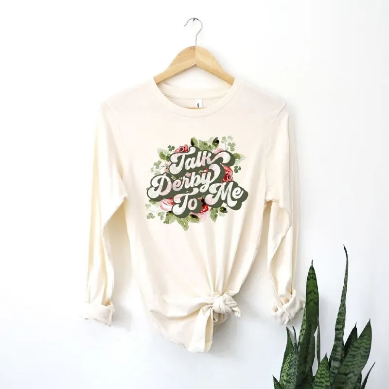 Talk Derby To Me Long Sleeve Tee sold by Zulily