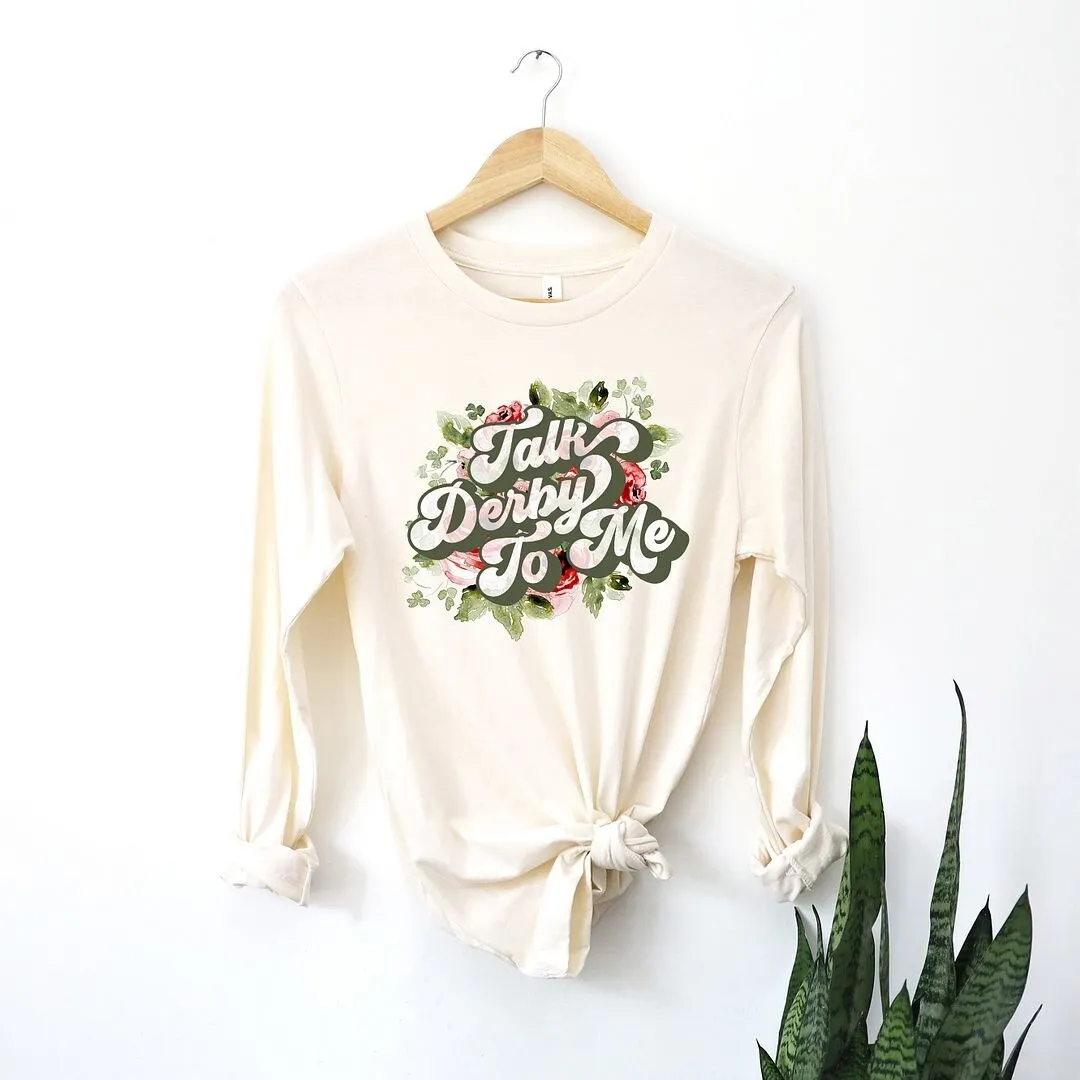 Talk Derby To Me Long Sleeve Tee sold by Zulily