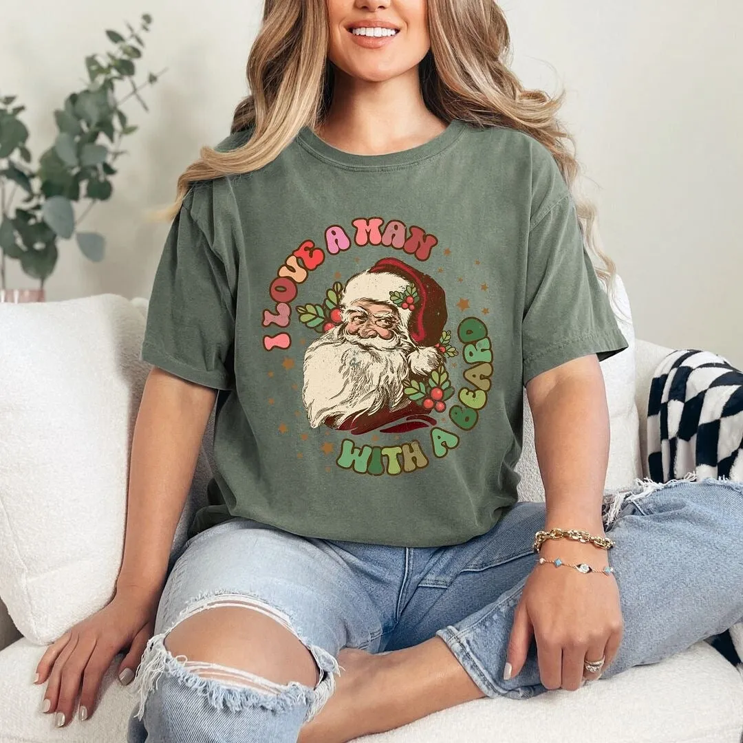 Love A Man With A Beard Garment Dyed Tee sold by Zulily product image thumbnail 3