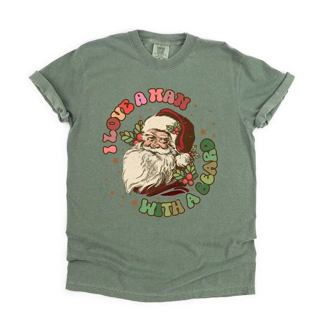 Love A Man With A Beard Garment Dyed Tee sold by Zulily product image thumbnail 2