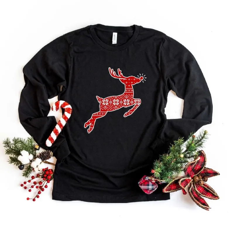 Rudolph Sweater Long Sleeve Tee sold by Zulily
