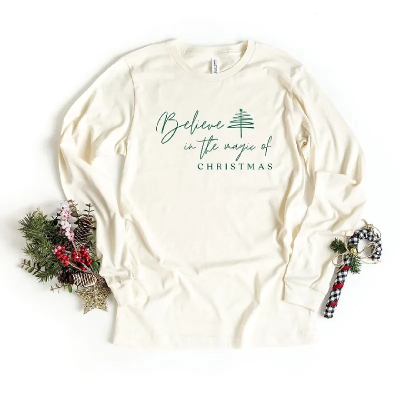 Believe In The Magic Tree Long Sleeve Tee sold by Zulily