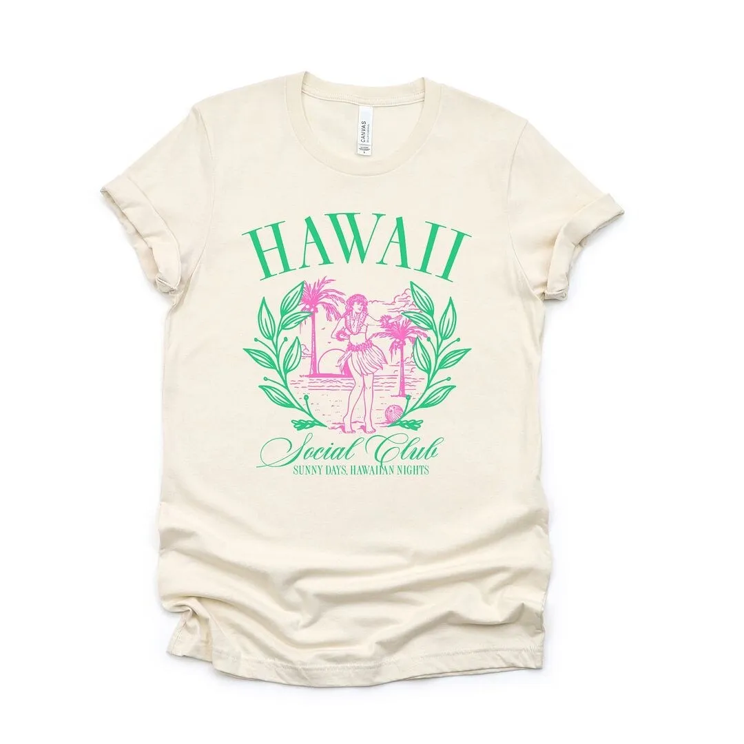 Hawaii Social Club Short Sleeve Crewnneck Tee sold by Zulily product image thumbnail 2