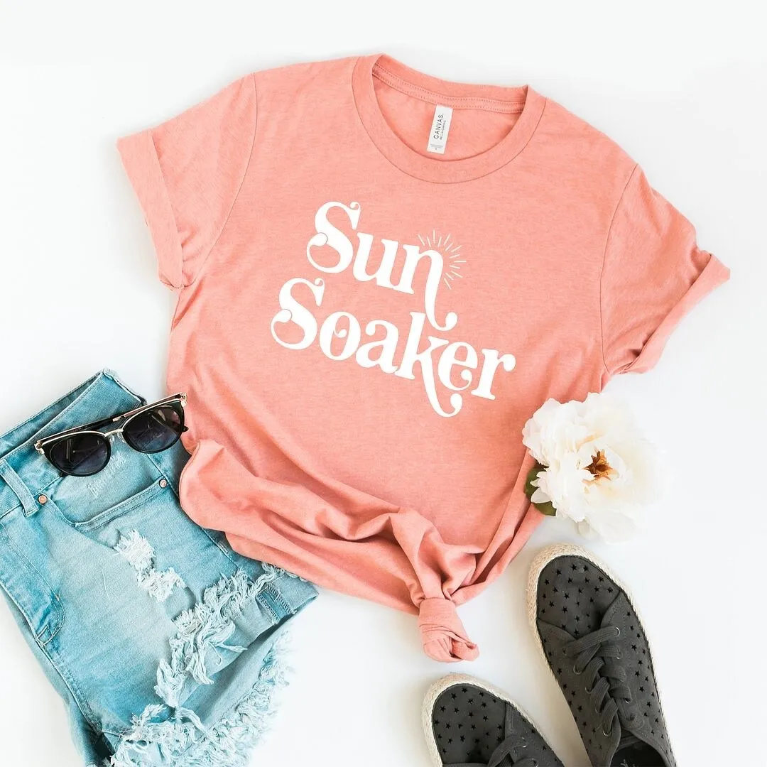 Retro Sun Soaker Short Sleeve Crewnneck Tee sold by Zulily