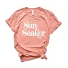 Retro Sun Soaker Short Sleeve Crewnneck Tee sold by Zulily