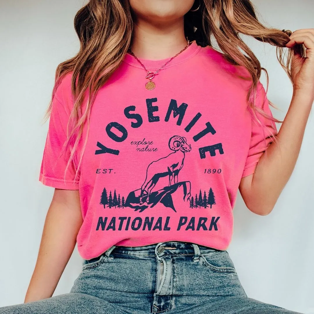 Vintage Yosemite National Park Garment Dyed Tee sold by Zulily product image thumbnail 2
