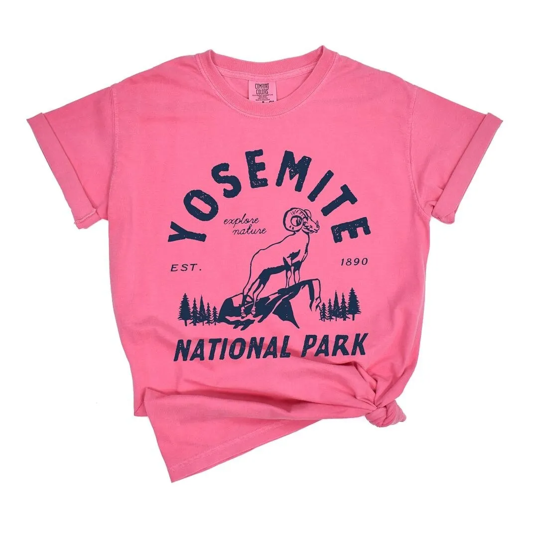 Vintage Yosemite National Park Garment Dyed Tee sold by Zulily
