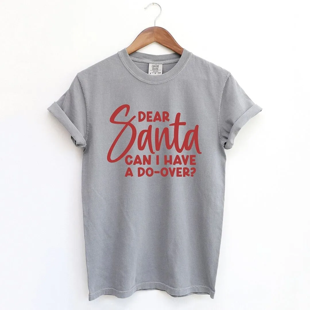 Dear Santa Can I Have A Do-Over? Garment Dyed Tee sold by Zulily product image thumbnail 2