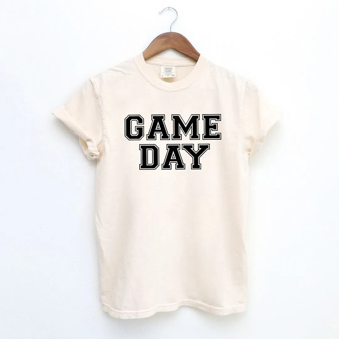 Game Day Puff Print Garment Dyed Tee sold by Zulily product image thumbnail 2