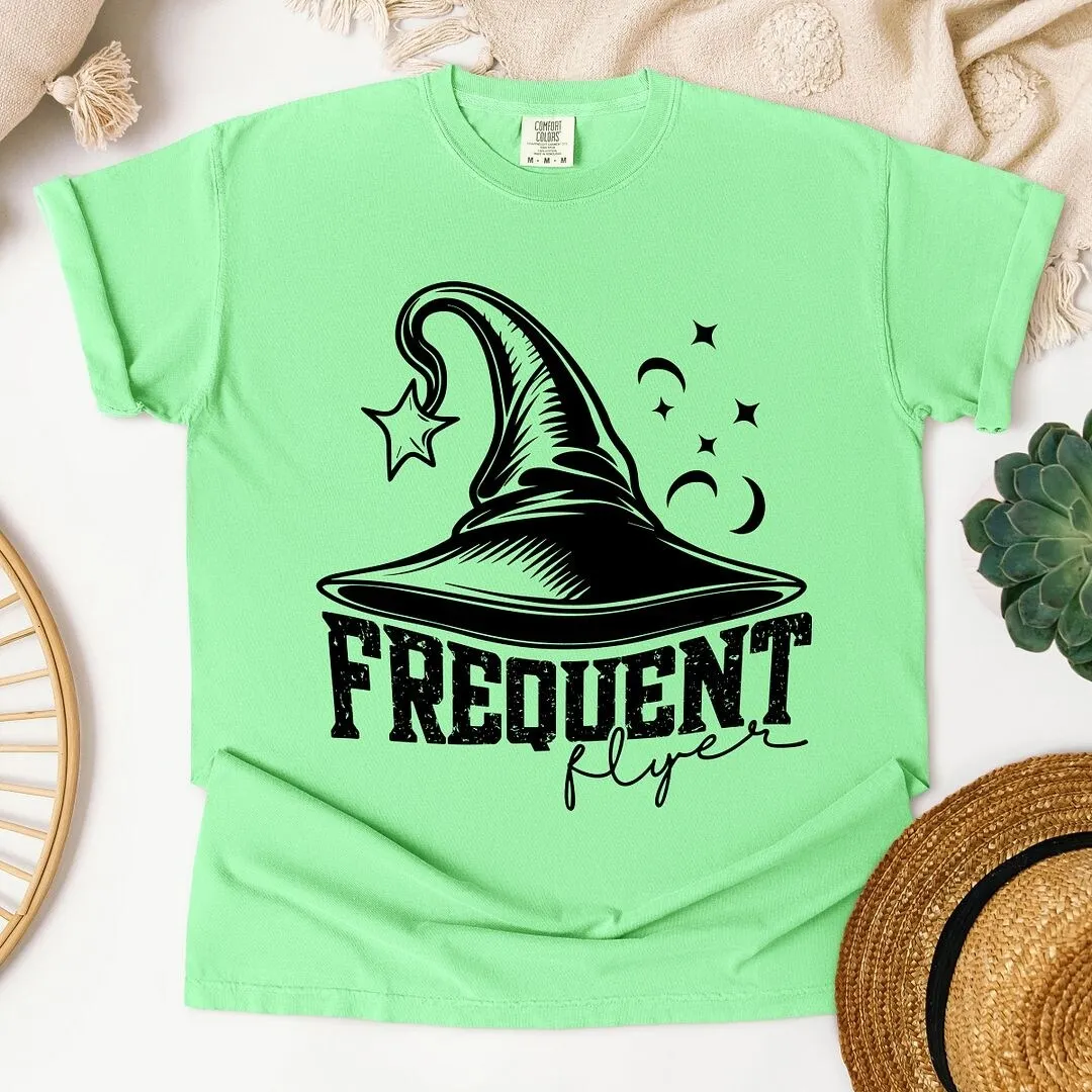 Frequent Flyer Hat Garment Dyed Tee sold by Zulily