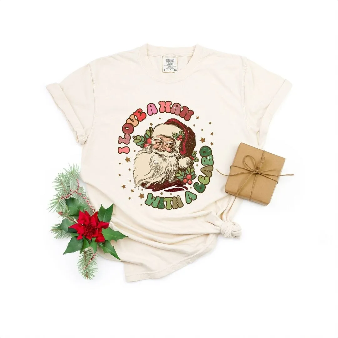 Love A Man With A Beard Garment Dyed Tee sold by Zulily