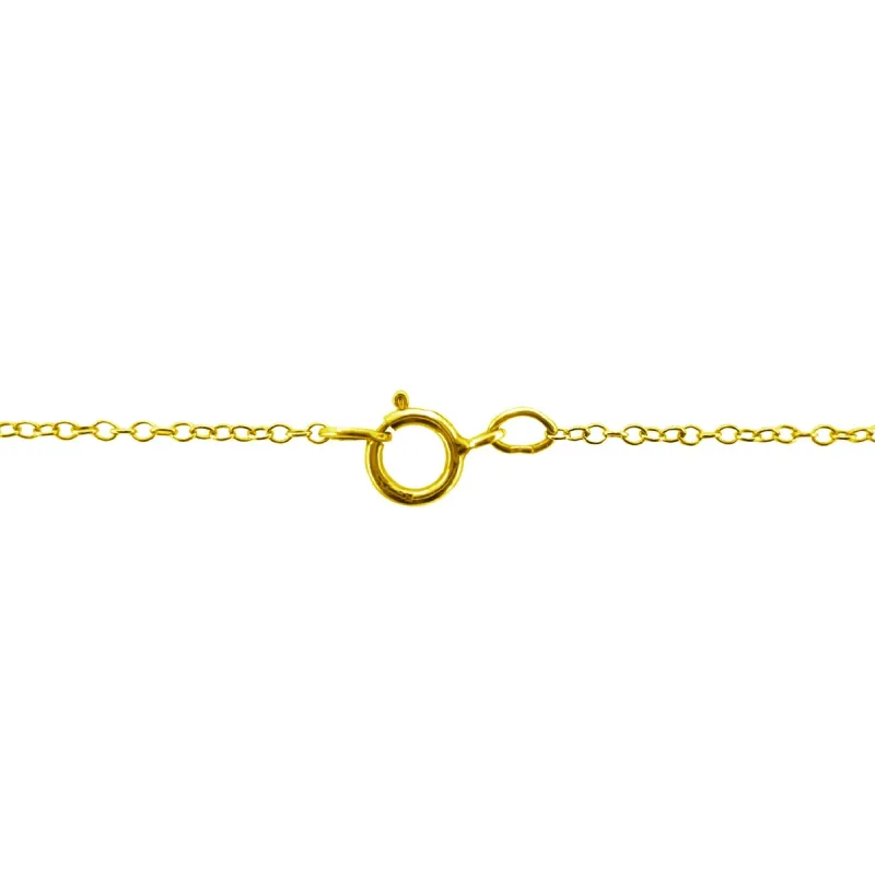 Gold Over Sterling Silver Labradorite Pendant Necklace sold by Zulily