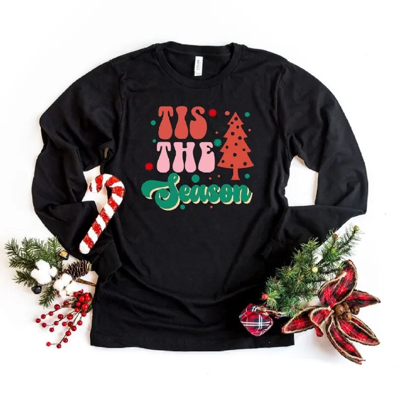 Tis The Season Long Sleeve Tee sold by Zulily