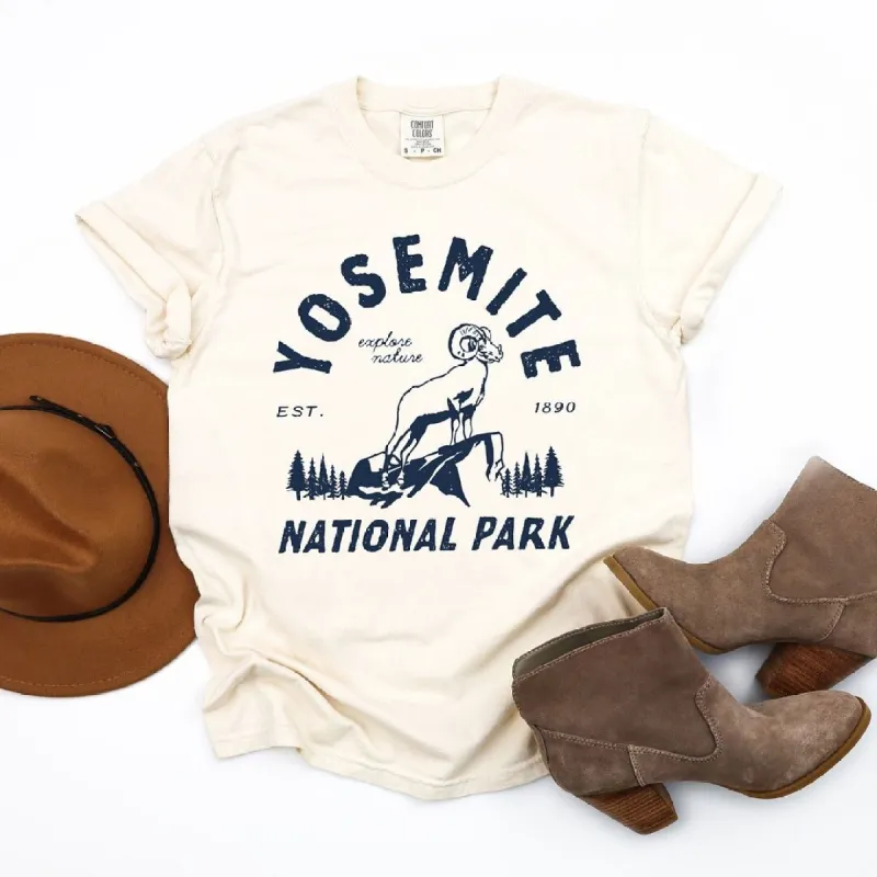 Vintage Yosemite National Park Garment Dyed Tee sold by Zulily