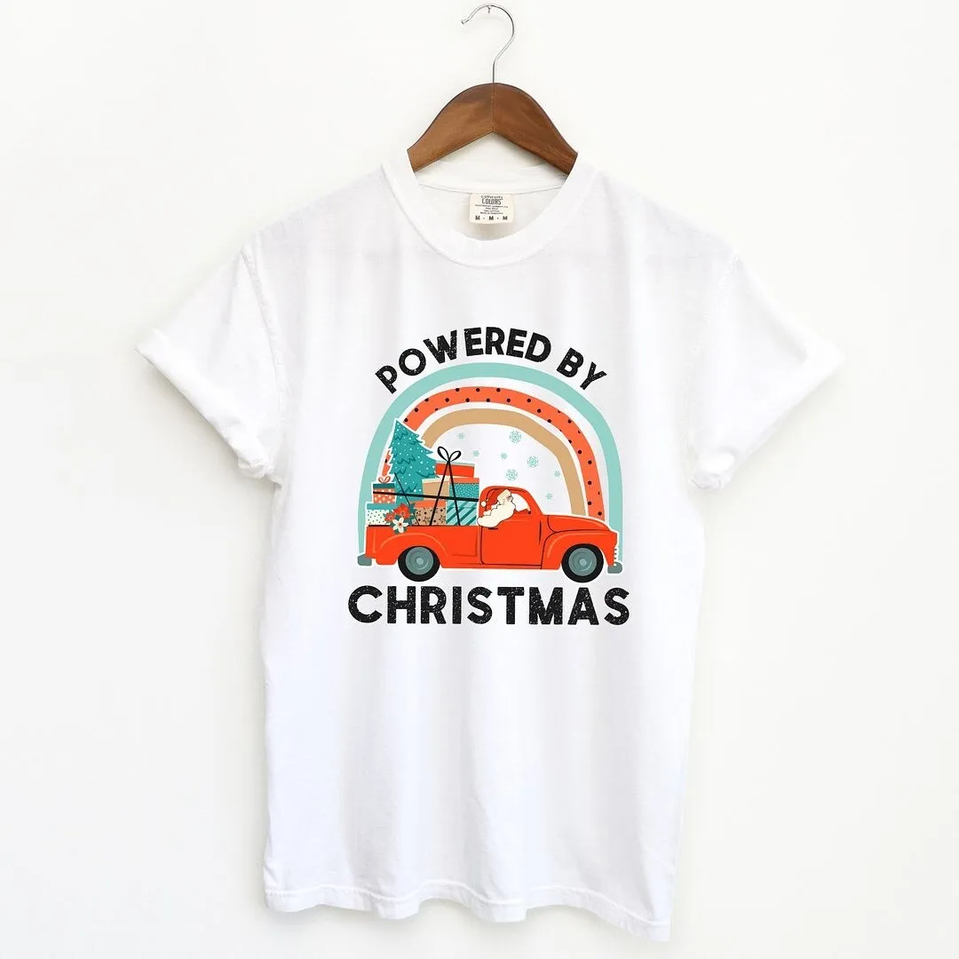 Powered By Christmas Garment Dyed Tee sold by Zulily product image thumbnail 2