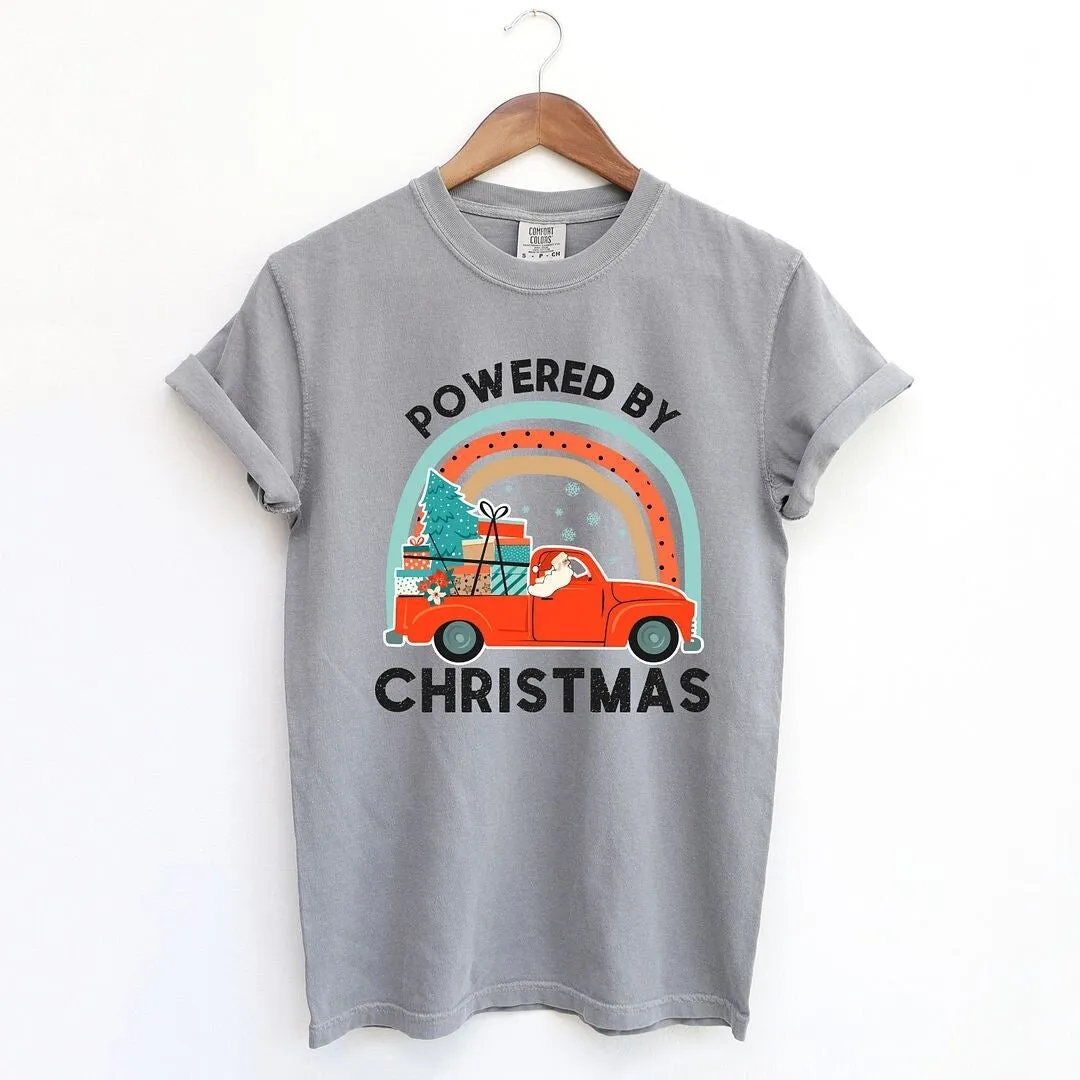 Powered By Christmas Garment Dyed Tee sold by Zulily product image thumbnail 2