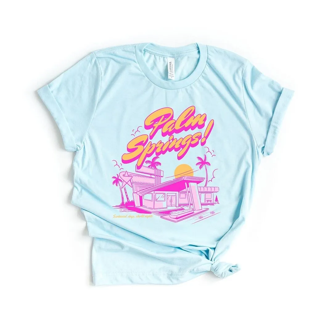 Palm Springs Sunkissed Days Short Sleeve Crewnneck Tee sold by Zulily product image thumbnail 2